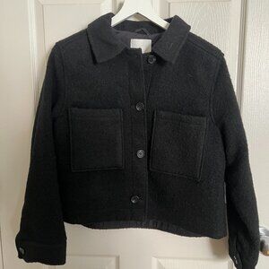 H&M Wool-blend Shacket Cropped Size S (US)